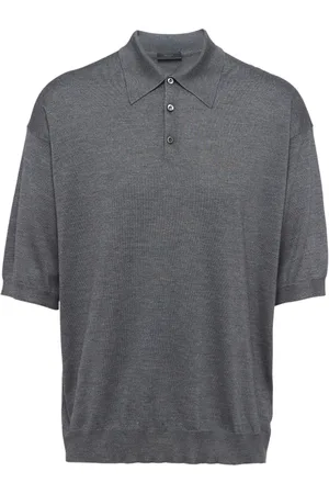 Prada Silk polo shirt