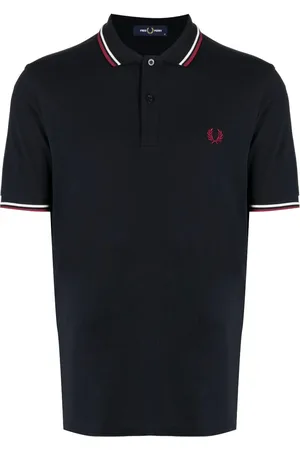 Fred Perry Contrast-trim cotton polo shirt
