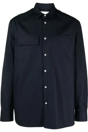 Jil Sander Pointed-collar organic cotton shirt