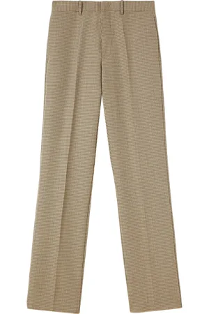 Jil Sander Check-pattern straight-leg trousers