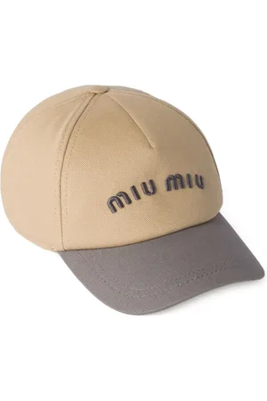 Miu Miu Drill baseball cap