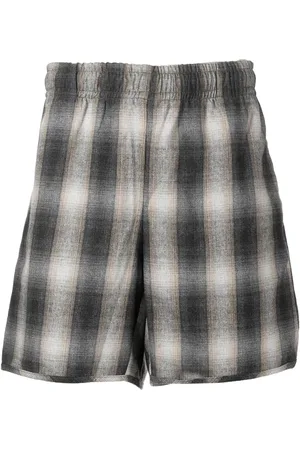 BLUE SKY INN Check pattern shorts