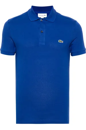 Lacoste Logo-patch cotton polo shirt