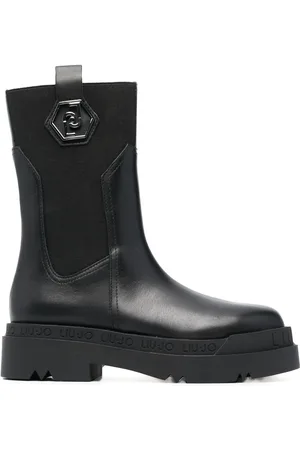 Liu Jo Love 34 leather Chelsea boots