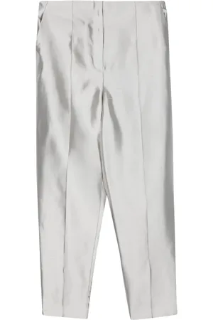 THEORY Tapered cropped trousers