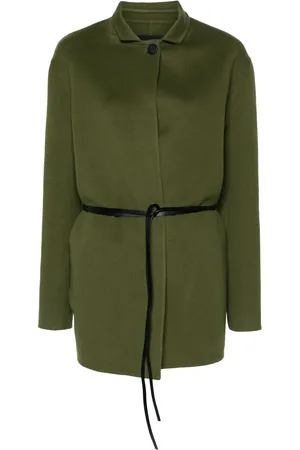 Fabiana Filippi Belted single-breasted coat
