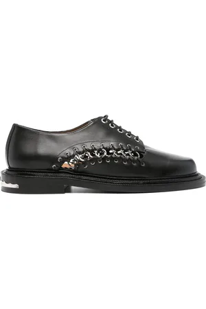 TOGA VIRILIS Ring-embellished oxford shoes