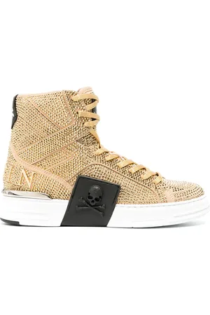 Philipp Plein Studded high-top sneakers