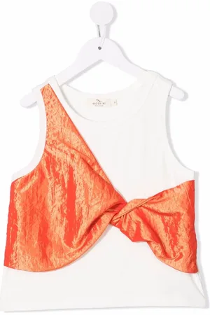 Le pandorine Twist-front tank top