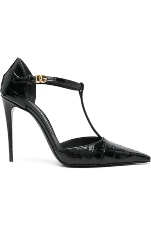 Dolce & Gabbana 105mm patent-finish pumps