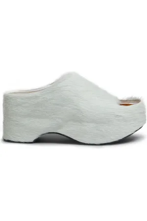 Marni Long-Hair chunky sandals