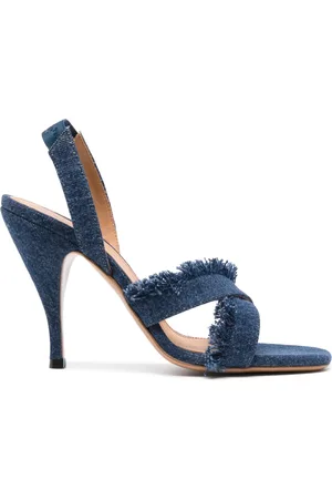 OFF-WHITE 110mm denim sandals