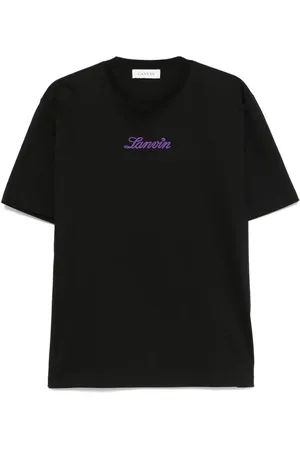 Lanvin Logo-embroidered T-shirt
