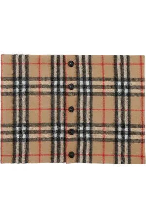 Burberry Vintage Check-pattern cashmere snood