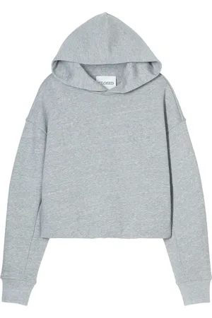 Closed Folded Hem hoodie