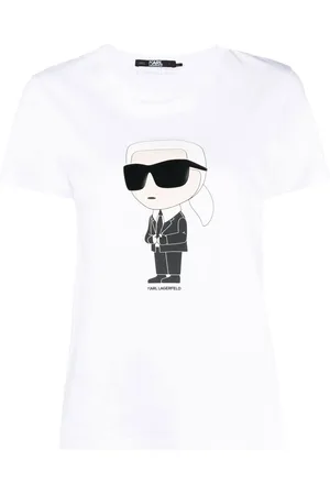 Karl Lagerfeld Ikon organic-cotton T-shirt