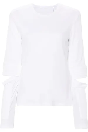 Helmut Lang Astro cut-out T-shirt