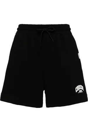 Chocoolate Logo lettering cotton shorts