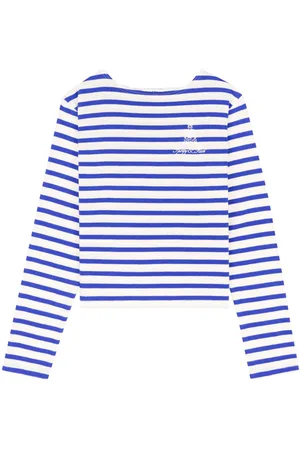 Sporty & Rich Breton stripe-print T-Shirt