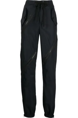 MONSE Multi-zip drawstring-waist trousers