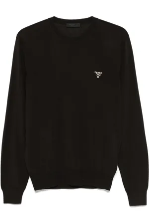 Prada Logo-embroidered sweater