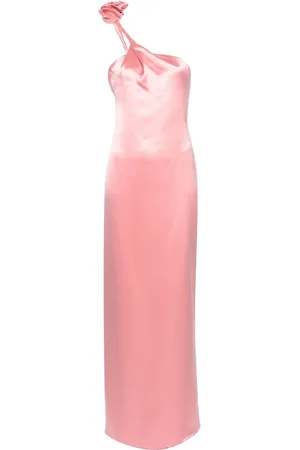 MAGDA BUTRYM One-shoulder silk maxi dress