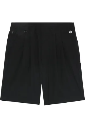 Chocoolate Logo-embroidered straight-leg shorts