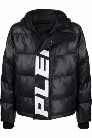 Philipp Plein Logo-print hooded padded jacket