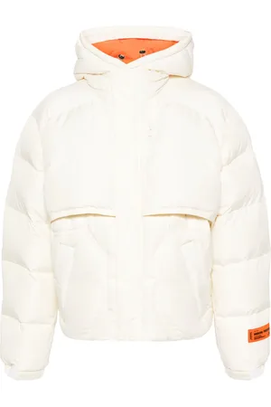 Heron Preston Hooded padded jacket