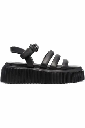AGL ATTILIO GIUSTI LEOMBRUNI Side-buckle strap sandals