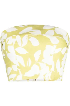 Bambah Lilly tube linen top