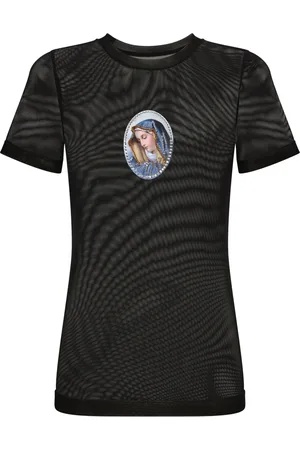 Dolce & Gabbana 1998 Madonna mesh T-shirt