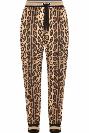 Dolce & Gabbana Leopard-print track pants