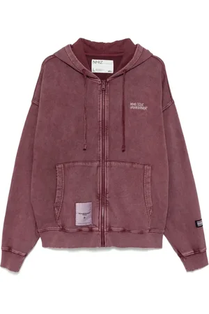 Izzue Embroidered logo hooded jacket