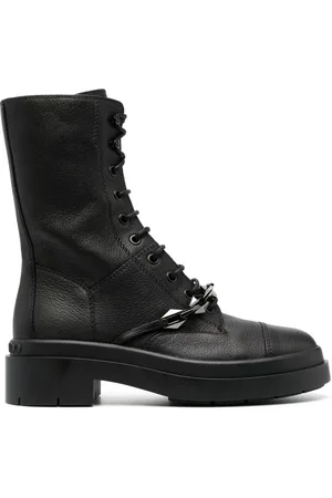 Jimmy Choo Nari grained-texture leather boots