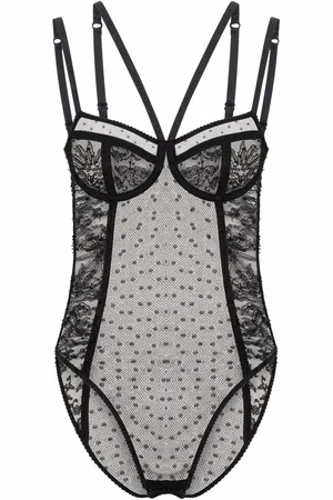 Dolce & Gabbana Lace balconette bodysuit