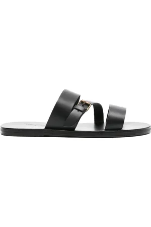 Ancient Greek Sandals Ifiklis flat leather sandals