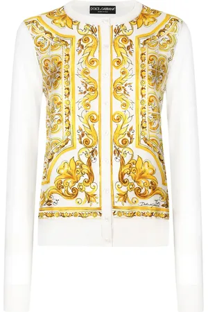 Dolce & Gabbana Majolica silk cardigan