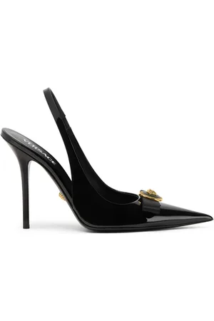 VERSACE Gianni 120mm leather pumps