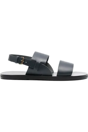 Ancient Greek Sandals Irodotos flat leather sandals