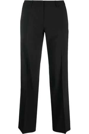 Boglioli Mid-rise virgin-wool trousers