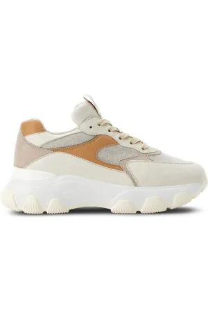 Hogan Hyperactive panelled suede sneakers