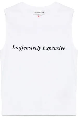 Victoria Beckham Slogan-print top