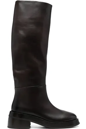 MARSÈLL Chamois 60mm leather boots