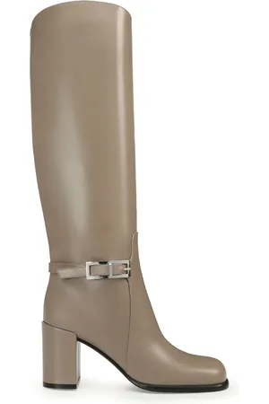 Sergio Rossi 80mm Sr Nora leather boots
