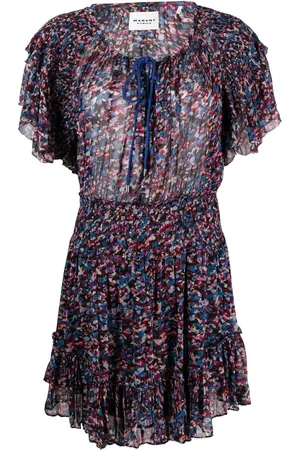 Isabel Marant Florise floral-print mini dress