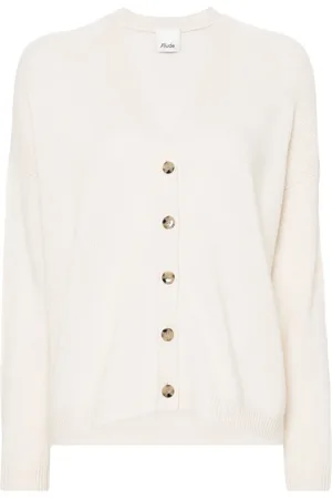 Allude Fine-knit cashmere cardigan