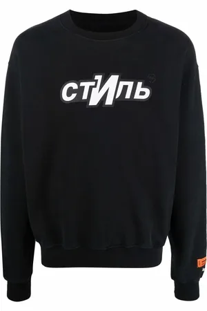 Heron Preston Logo-print crew-neck sweatshirt