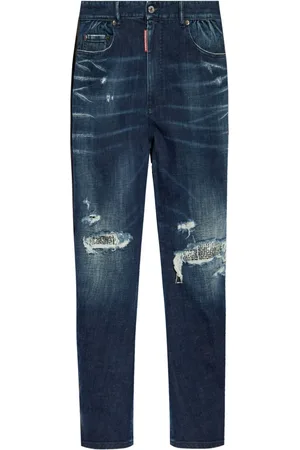 Dsquared2 Distressed straight jeans
