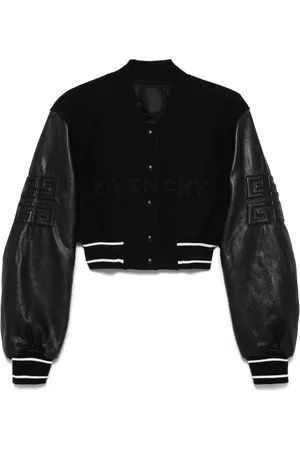 Givenchy Cropped bomber jacket